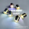 Mini lâmpada LED de chaveiro modelo de mão lâmpada de brinquedo acessórios de cristal Lâmpada de resina garra de gato DIY lâmpada de coleira de animal de estimação