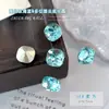 Pedras de Strass para Nail Art Azul Gelo Marinho com Base Pontiaguda, Pedras de Strass de Cristal Grandes Multifacetadas Super Brilhantes em Formato de Ovo de Pombo Açúcar de Gelo, Lote Inteiro