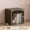 Armário de Grade em Madeira Maciça Combinação Livre Pequeno Armário Estante de Livros Rack de Armazenamento de Chão Armário de Exibição de Armazenamento de Mesa Armário Baixo Simples