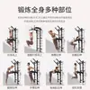 Estructura de Madera Acanalada, Sin Taladrar, Prensa de Piernas, Estructura de Madera Acanalada Integral para Entrenamiento de Dominadas en Pared, Estructura de Madera Acanalada para Baile, Yoga y Estiramientos