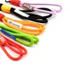 La Fábrica de Origen Admite la Personalización de Llaveros para Teléfono, Llaves, Botellas de Agua Estilo Minimalista Popular con Llaveros de Hebilla Tejida de Colores