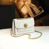 Bolso de Cadena Bordada Bajo el Brazo Modelo Nuevo 2026 Exquisito Nuevo Estilo Chino Bolso de Mujer de Piel Genuina Bolso de Hombro Único Bolso Cruzado Popular Estilo Nacional