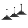 Lámpara de Araña Estilo Industrial LED Oficina Fábrica Lámpara Industrial Estudio de Danza Gimnasio Barbería Tienda de Restaurante Pantalla de Lámpara