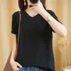 Primavera 2026 Nuevo Estilo Suéter de Algodón Color Sólido Cuello Redondo Suéter de Punto Manga Larga Capa Base Ropa Exterior Ropa para Mujer