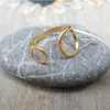 Huajie deseo Rebaja Caliente Anillo Abierto de Oro de 18K Popular Transfronterizo Europeo y Americano Anillo Femenino Joyería Personalizada de Moda