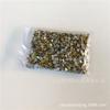 Guomao furadeira costurada à mão strass vestido faça você mesmo vestido de noiva com furo redondo cristal vidro acessórios de broca plana material