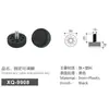 Almohadilla de Pie Ajustable para Mesas y Sillas de Muebles Correa de Plástico de Goma Varilla Roscada m6m8 m10 Soporte de Estante de Tubo Cuadrado de Acero Inoxidable Almohadilla de Pie