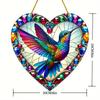 Colección serie mundo animal temu transfronteriza directa de fábrica colgante de disco acrílico decorativo colorido para interior y exterior