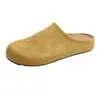Zapatos Birkenstock para mujer 2026 primavera nuevo súper vendidos ultra populares sin cordones perezosos con suela gruesa de punta cerrada mules para que las mujeres los usen afuera en verano