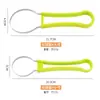 Fábrica de Yangjiang ferramenta três em um para fazer bolinhas de fruta separador de aço inoxidável faca de escultura prato três peças concha