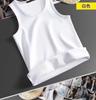 Chaleco para Hombre para Otoño e Invierno, Cálido y Forrado de Felpa, Camiseta Base Deportiva sin Mangas Engrosada para Fitness