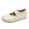 Zapatos de mujer sin cordones para uso en exteriores, nuevo estilo otoño e invierno 2026, sandalias planas dulces, sandalias casuales estilo coreano