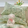 Un Par de Fundas de Almohada de Algodón Puro, Fundas de Almohada de Algodón Puro para el Hogar de Niños Cubierta Protectora para Almohada Individual 48cmx74cm Doble