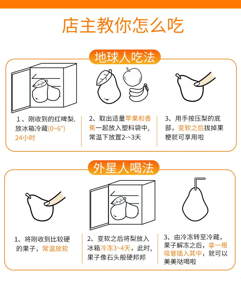 【严选】陕西红啤梨 一件代发5/9斤应季考密斯红梨西洋梨新鲜水果详情图12