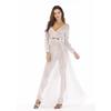 Vestido corto de malla con purpurina, largo y sexy, estilo europeo y americano, para discoteca, con explosiones de Amazon, para mujer de Independent Station