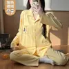 Pijama térmico com estampa de leopardo para mulheres, conjunto quente de outono e inverno com mangas compridas e calças compridas, roupa de casa casual moderna e estilosa