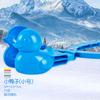 Pinza para nieve niños niños clip de plástico engrosado herramienta para nieve invierno exterior juego en la nieve juguete de nieve clip para bola de nieve