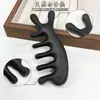 Estilo Similar a Xiaohongshu Peine de Varilla de Pescado Fabricante Venta al por Mayor Hecho a Mano Medicina Tradicional China Peine de Masaje Muestra de Diseño
