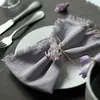 Amazon algodão e linho lavados com borlas e bordas desfiadas guardanapo toalha de mesa toalha de chá plissada japonesa pano de fundo pano de mesa adereços para fotos