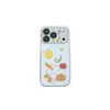 Diseño minimalista de verduras adecuado para funda de teléfono Apple 17Promax, modelo femenino pintado a mano estilo coreano iPhone16PM/15Pro