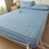 Capa Protetora de Colchão Acolchoada de Algodão de Soja Macia e Pegajosa Classe A Cobertura de Cama Personalizada Cobertura de Cama Acolchoada Amiga da Pele