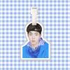 Jinmin Xixiu etiqueta de equipaje colgante para mochila cadena adorno colgante etiqueta colgante periférico TikTok mismo estilo