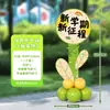 Decoración de escena para ceremonia de regreso a clases para clases de transición de jardín de infantes y primaria, incluyendo columnas de globos, tableros KT y artículos decorativos