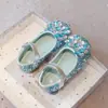 Zapatos de Cristal para Niñas 2026 Primavera Nuevos Zapatos de Princesa para Niños Zapatos de Cuero para Niñas Zapatos de Cristal Zapatos Individuales para Bebé Zapatos de Actuación