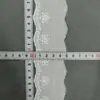 7-10cm Algodão Bordado Renda Guarnição Renda Vazada Bordado Barra de Saia Acessórios de Vestuário Atacado Seda Leite Faixa Perfurada