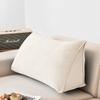 Almofada de sofá Almofada de encosto Almofada de proteção de cintura triangular Tatami Bolsa macia Almofada de cintura para sala de estar Almofada de encosto para janela saliente