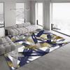 Alfombra Abstracta de Tinta Gris de Alta Calidad Estilo Simple Silencioso Sala de Estar Mesa de Café Cojín Alfombra de Sofá Estudio Simple Alfombra de Casa de Huéspedes