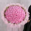 Ventas Directas de Fábrica 99 Rosas Simuladas Flor de Jabón Ramo de Flores de Jabón 520 Regalo para el Día de San Valentín Chino Venta al por Mayor
