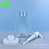 Botella de Acondicionador de Aminoácidos Japonesa Más Vendida de 300 ml Botella de Champú Hexagonal de Alta Transparencia Botella de Lavado