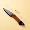 Cuchillo de Piedra Cruda de Cristal Natural Cuchillo de Obsidiana Natural Modelo de Arma de Obsidiana Adorno de Regalo Decoración Cuchillo de Piedra Cruda