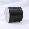 Corda Elástica Colorida Redonda Plana com Furo Grande para DIY Wenwan Miçangas Corda Elástica Pulseira Colar Acessórios de Joias Artesanais Materiais