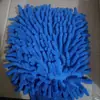 Guantes de lavado de coche grandes de chenilla gruesa de doble cara color coral, guantes de lavado de coche, suministros de limpieza para lavado de coches al por mayor