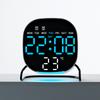 Un Reloj LED de Escritorio con Función de Despertador y Luz Nocturna Reloj Multifuncional Temporización Digital 2813