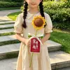 Ramo de Girasoles - Regalo del Máximo Anotador para Graduación de Preparatoria, Ramo de Mano para la Suerte en el Examen, Regalo de Graduación para Estudiantes de Primaria y Secundaria