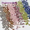Cerámica Alta Temperatura Esmalte de Floración Retro Tubo Cilíndrico Cuentas DIY Hecho a Mano Collar Pulsera de Cuentas Materiales Accesorios de Joyería