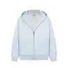 Sudadera con capucha y estampado estilo americano para hombre y mujer 2025 Otoño Nueva Marca de Moda Cremallera para Pareja