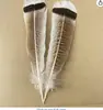 Venda Direta de Fábrica de Penas de Peru Grandes 15-30cm Penas Naturais de Peru Acessórios de Roupa DIY