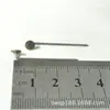 Accesorios para joyería DIY aguja de 7 caracteres con cabeza de tapón de aguja larga roscada material cuproníquel broche aguja puntiaguda aguja de nueve caracteres