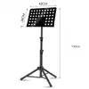 Estante Dobrável para Partitura, Altura Ajustável, Suporte Resistente para Livro de Música para Performance de Guitarra e Instrumentos Musicais