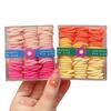 Bandas de Goma para Niñas que No Dañan el Cabello Banda de Goma Color Caramelo Cuerda para Cola de Caballo Lazo para Bebé Anillo para el Cabello con Tirón Pequeño
