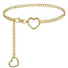 Cadena de Cintura Cabeza de Vaca Cadena Decorativa Transfronteriza Nuevo Estilo Cinturón para Mujer Moda Versátil Cadena con Hebilla Ovalada de Metal para Combinar con Abrigos