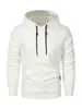 2024 novo comércio exterior tamanho europeu masculino casual jacquard liso masculino xadrez Amazon acolchoado algodão manga longa com capuz suéter
