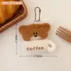 Tengyi Original Série de Café da Manhã Fofa Boneca de Pelúcia Pingente Mochila de Meninas Chaveiro Mais Fácil de Combinar Pingente de Boneca