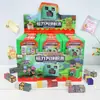 Novo Produto Série Minecraft Quebra-Cabeça Cubos Magnéticos, Uma Caixa com 22 Peças, Divertido e Montagem Aleatória Conjunto de Brinquedos para Crianças