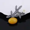 Broche Vintage de Aleación Transfronterizo, Broche de Camelia, Accesorios de Ropa de Lujo Ligero, Broche de Metal, Joyería de Pines