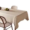 Mantel Estilo Vintage, Impermeable y a Prueba de Aceite, Mantel que No Requiere Lavado, Cubierta de Mesa de Café para el Hogar de Lujo Ligero